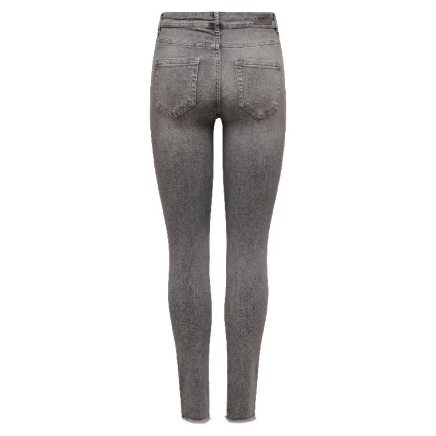 Pantalones tejanos Only Onlblush Mid Sk Ak Rw Dst Dnm Rea724Noos