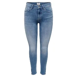 Pantalones tejanos Only Onlblush Mid Sk Ank Zip Dnm Tai848 Noos
