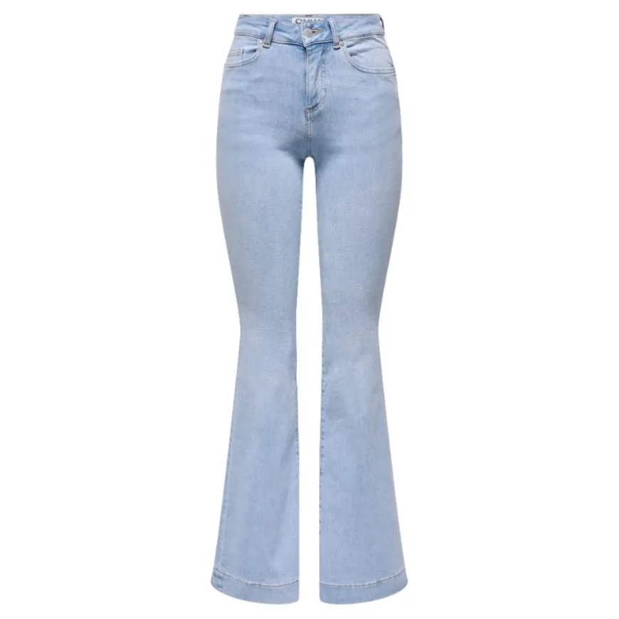 Pantalones tejanos Only Onlblush Md Retro Flared Dnm Dia322 Noos