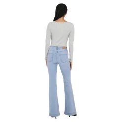 Pantalones tejanos Only Onlblush Md Retro Flared Dnm Dia322 Noos