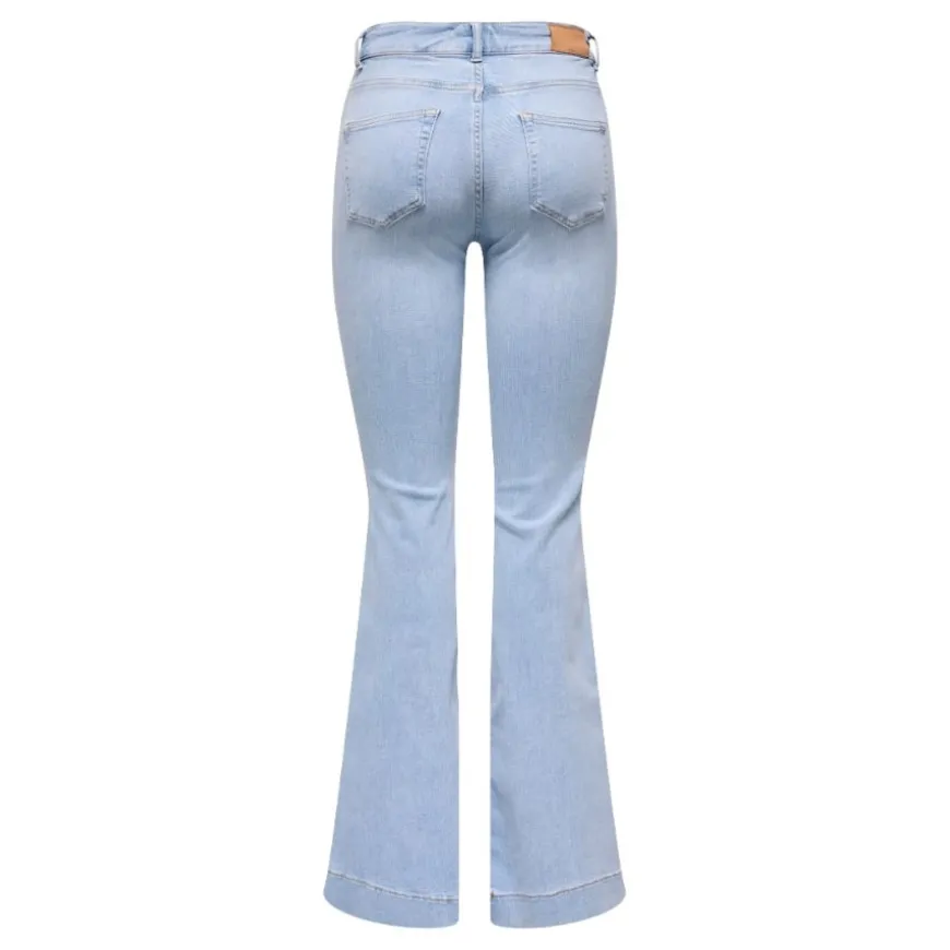 Pantalones tejanos Only Onlblush Md Retro Flared Dnm Dia322 Noos