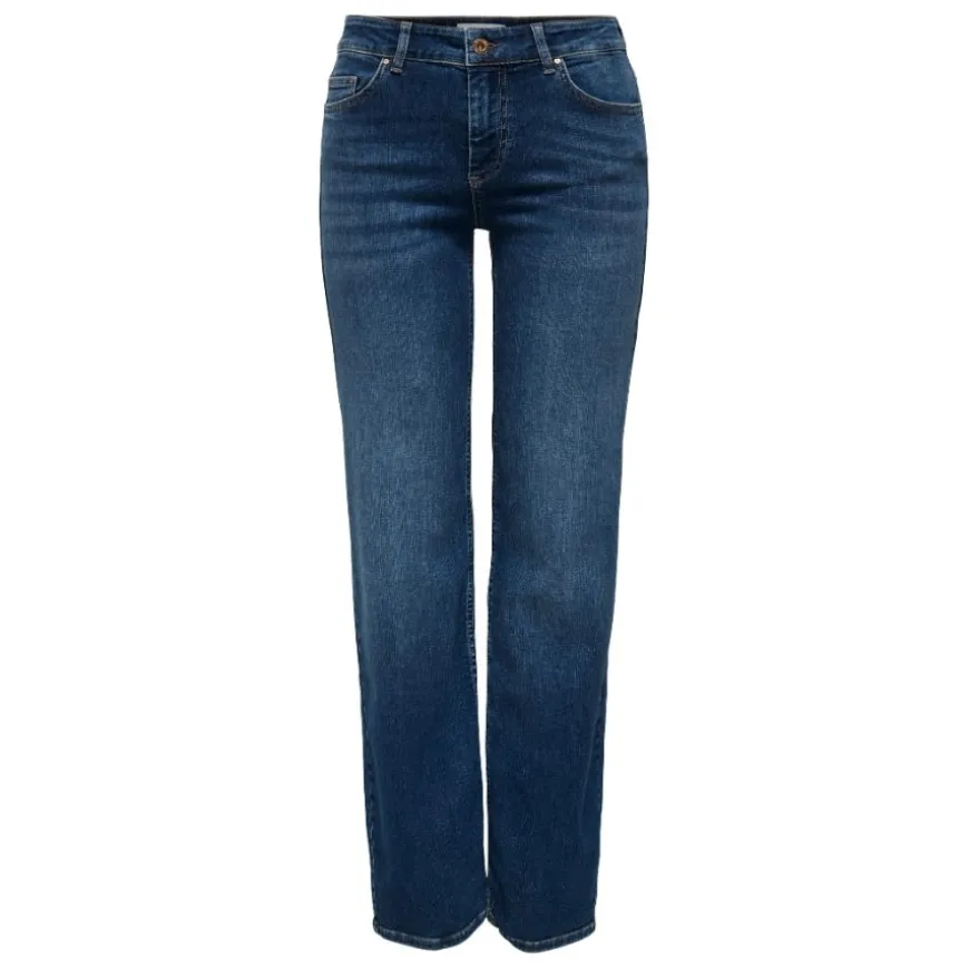 Pantalones tejanos Only Onlblush Mid Straight Dnm Tai021 Noos