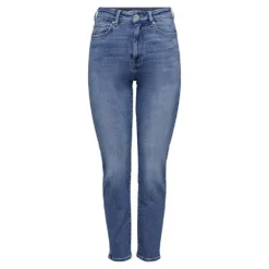 Pantalones tejanos Only Onlemily Stretch Hw St Ak Dnm Cro571Noos