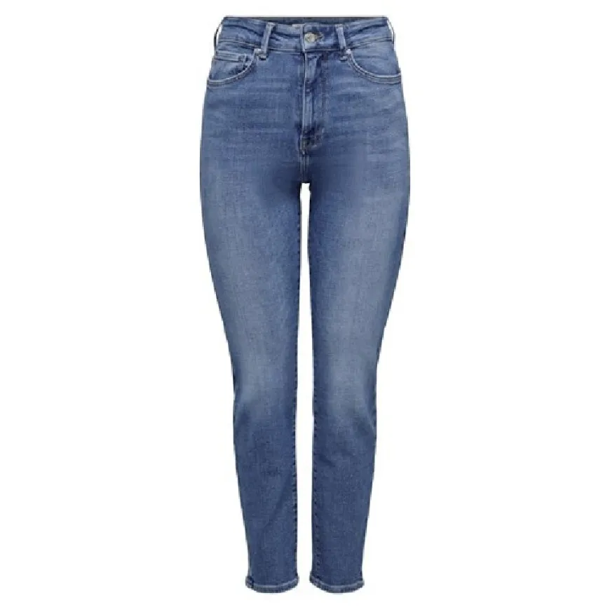 Pantalones tejanos Only Onlemily Stretch Hw St Ak Dnm Cro571Noos