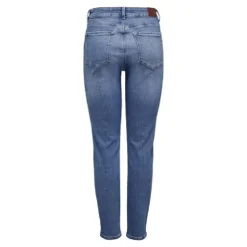 Pantalones tejanos Only Onlemily Stretch Hw St Ak Dnm Cro571Noos