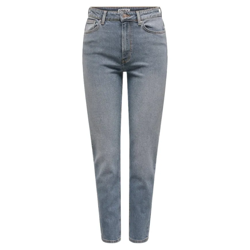 Pantalones tejanos Only Onlemily Hw Stretch Ank Dnm Cro787 Noos