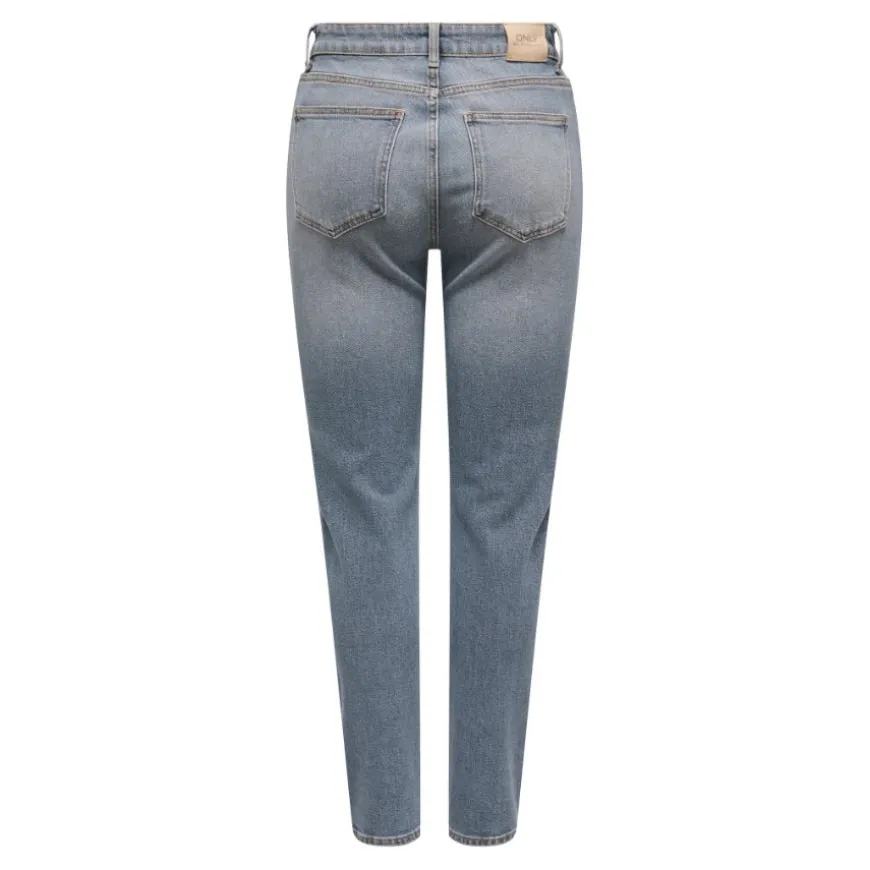 Pantalones tejanos Only Onlemily Hw Stretch Ank Dnm Cro787 Noos