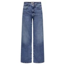 Pantalones tejanos Only Onlmadison Blush Hw Wide Dnm Cro372 Noos
