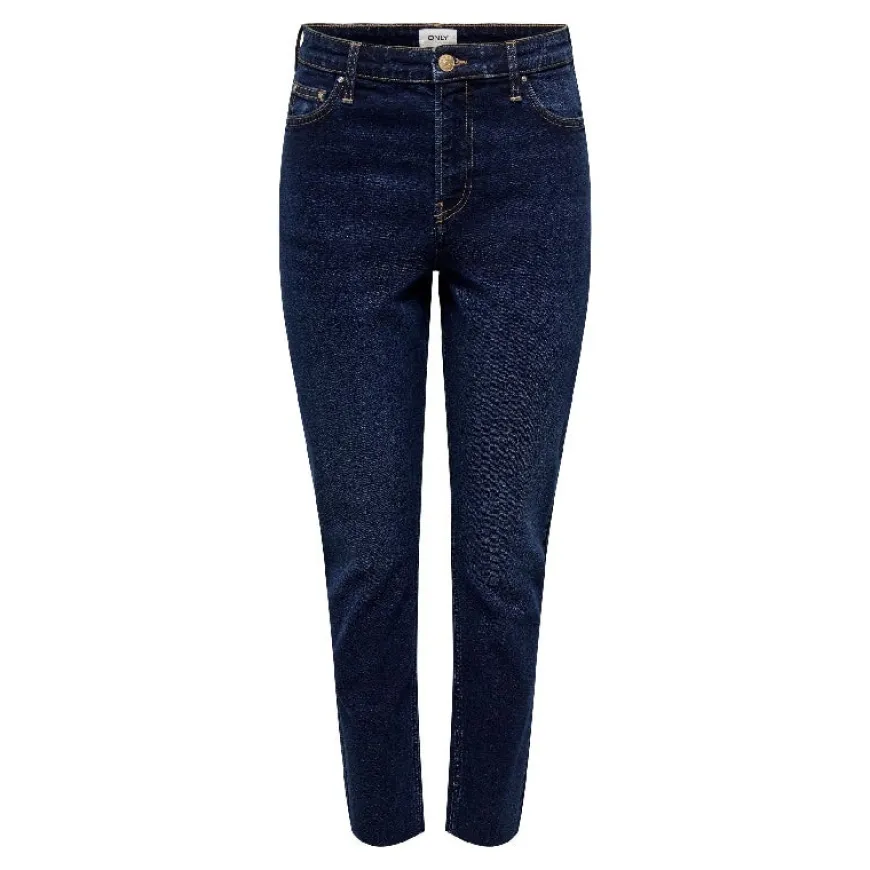 Pantalones tejanos Only Onlmaria Hw Str Ank Cut Jeans Dnm