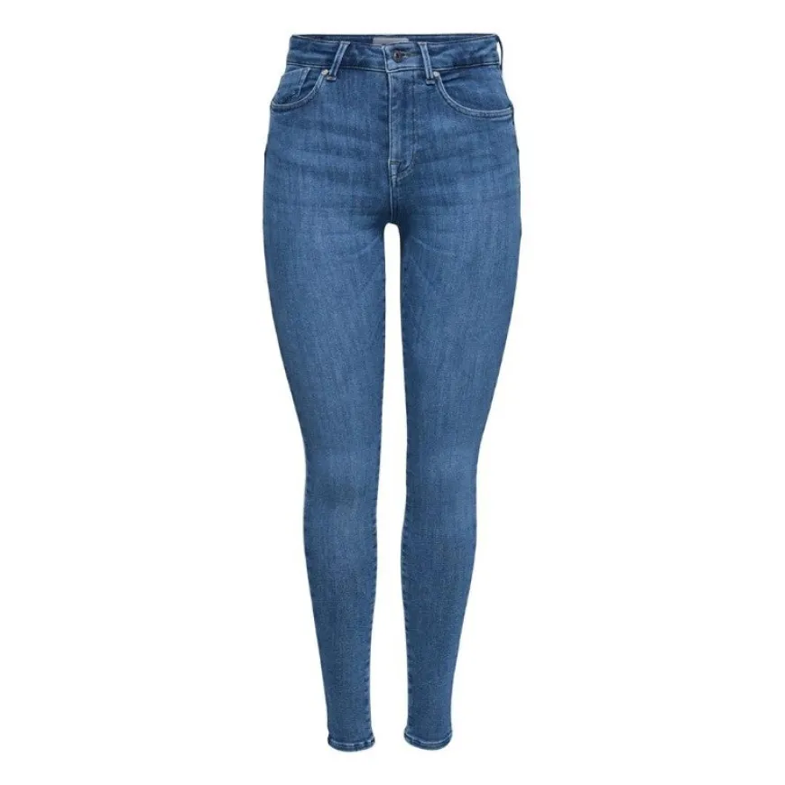 Pantalones tejanos Only Onlpower Mid Sk Push Rea2981 Noos