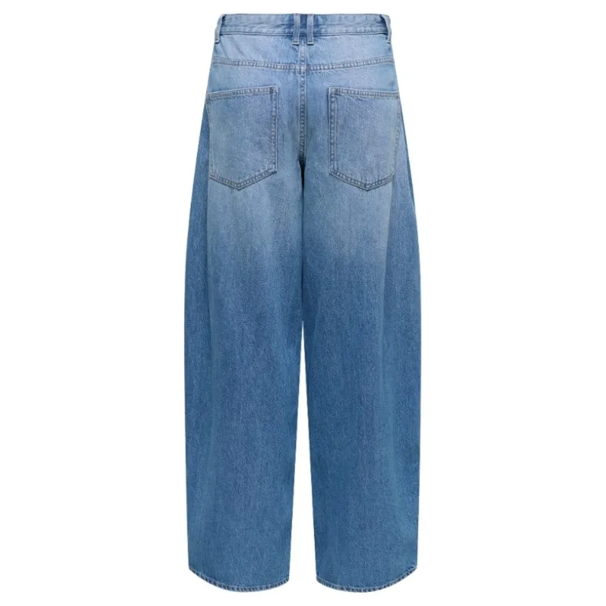 Pantalones tejanos Only Onltaylor Hw Barrel Dnm Pim678 Noos
