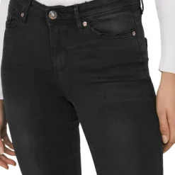 Pantalones tejanos Only Onlwauw Mid Sk Bj1097 Noos