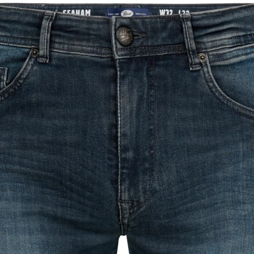 Pantalones tejanos Petrol SEAHAM