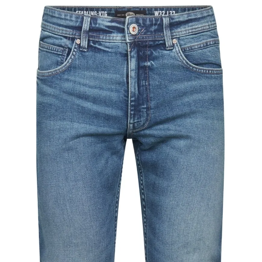 Pantalones tejanos Petrol STARLING-VTG
