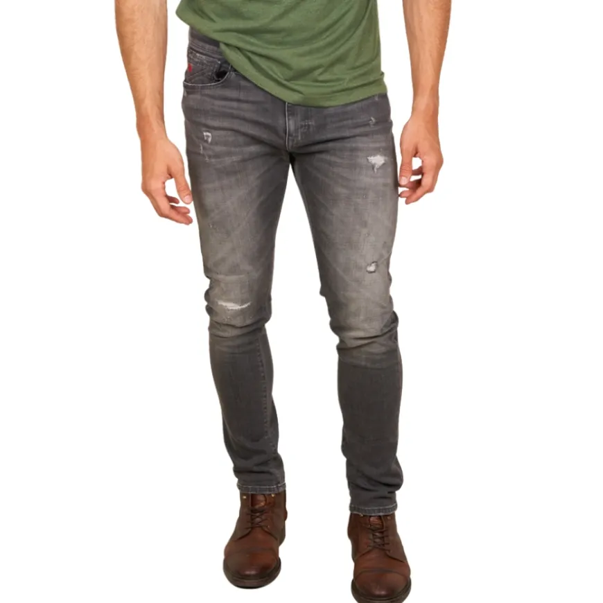 Pantalones tejanos Skull rider D-SRIDER used skinny fit jeans