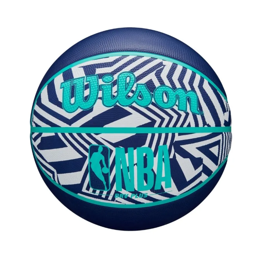 Pelotas Wilson Nba Drv Plus Dazzle Camo Bskt Indigo 6
