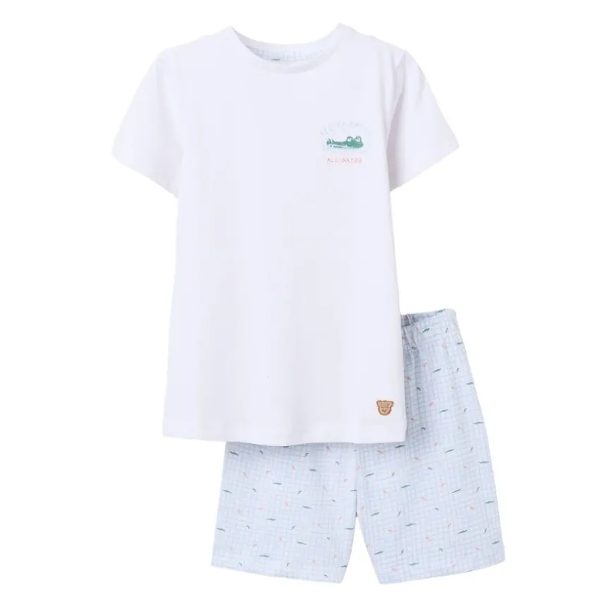 Pijamas Zippy SS PYJAMA SHORTS, WHITE, 11 12
