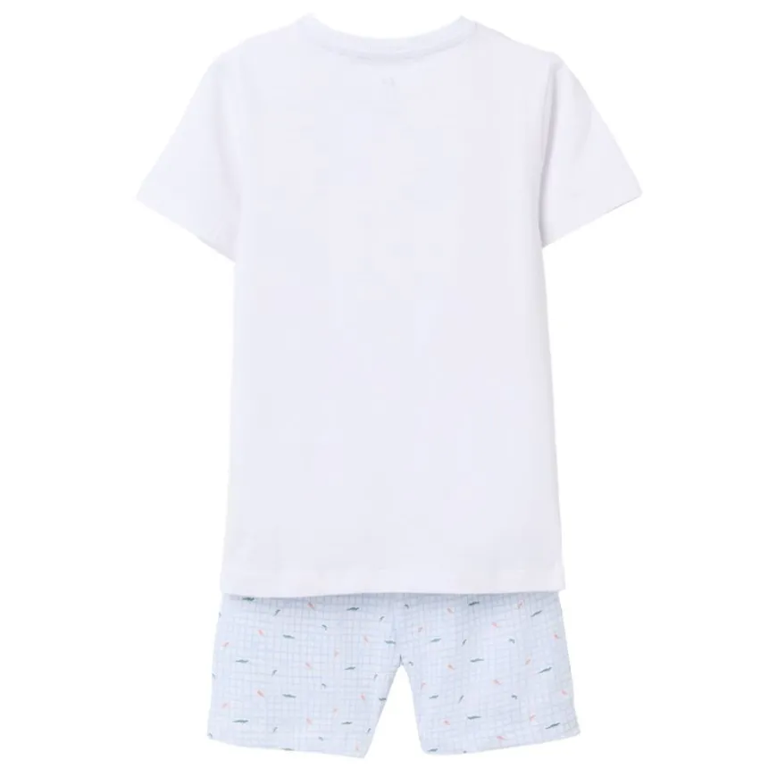Pijamas Zippy SS PYJAMA SHORTS, WHITE, 11 12