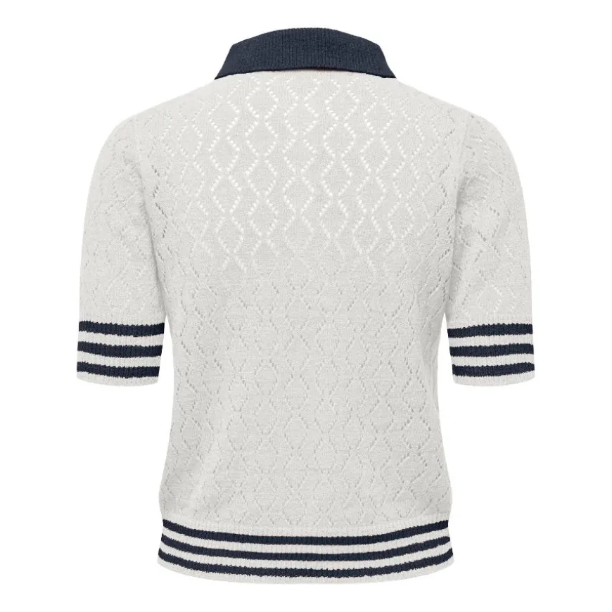 Polos Only Onlsunny Ss Pointelle Polo Knt