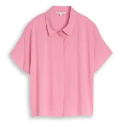 Polos Tom tailor Easy Shortsleeve Viscose Blouse