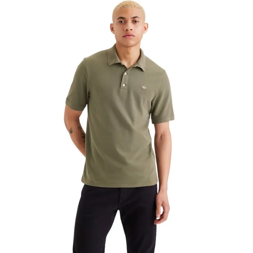 Polos Dockers T2 Polo Coolmax Camo