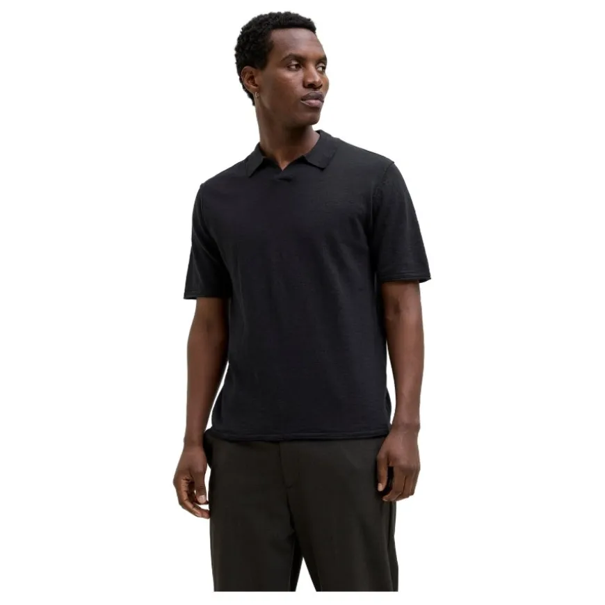 Polos Jack & jones Jjkane Knit Split Neck Polo