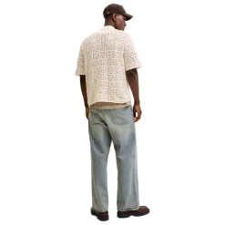 Polos Jack & jones Jorcotedazur Knit Crochet Polo Sn