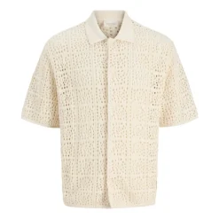 Polos Jack & jones Jorcotedazur Knit Crochet Polo Sn
