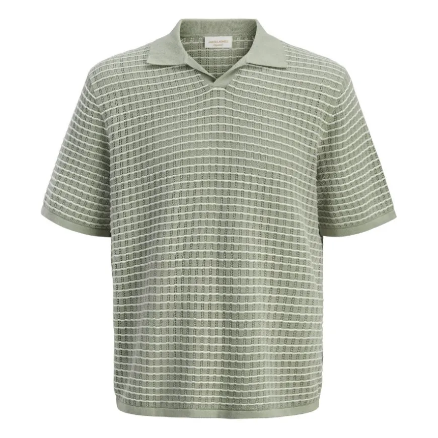 Polos Jack & jones Jornantucket Knit Split Neck Polo Sa26