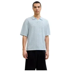 Polos Jack & jones Jortyler Knit Ss Split Neck Polo Sn