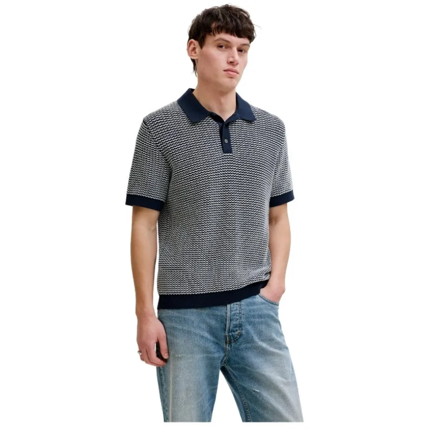 Polos Jack & jones Jprblukingsley Knit Polo Ss Ln