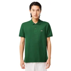 Polos Lacoste Chemise Col Bord-Cotes Manches Courtes