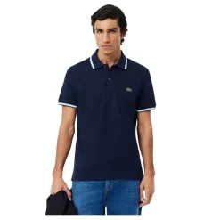 Polos Lacoste Chemise Col Bord-Cotes Ma