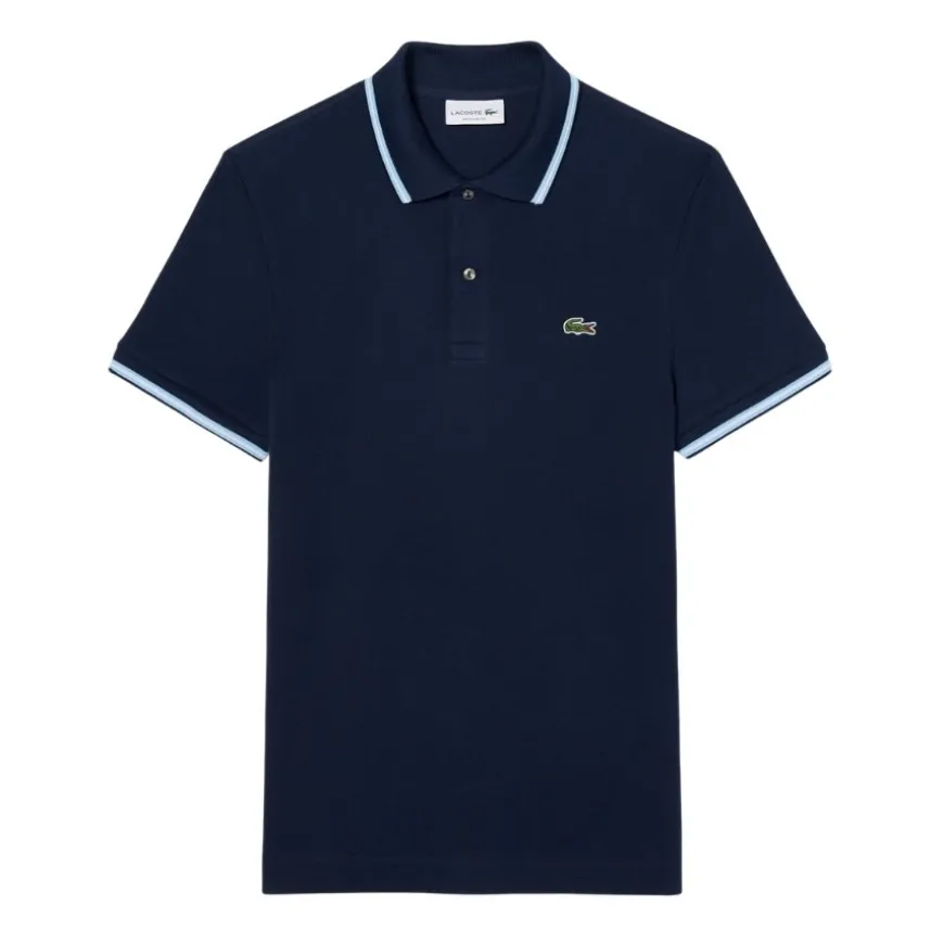 Polos Lacoste Chemise Col Bord-Cotes Ma