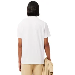 Polos Lacoste Chemise Col Bord-Cotes Manches Courtes
