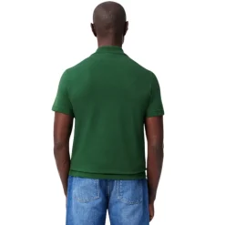 Polos Lacoste Chemise Col Bord-Cotes Manches Courtes