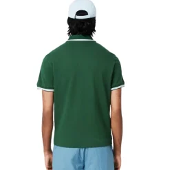 Polos Lacoste Chemise Col Bord-Cotes Manches Courtes