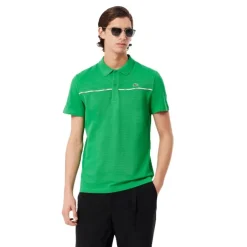 Polos Lacoste Chemise Col Bord-Cotes Manches Courtes