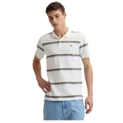 Polos Lee PIQUE POLO HALOGEN SAFARI STRIPE