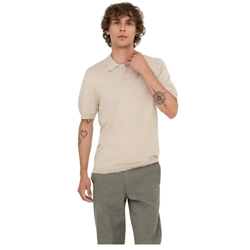Polos Only & sons Onswyler Life Reg 14 Ss Polo Knit Noos