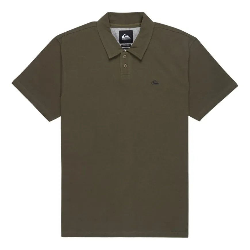 Polos Quiksilver SMU Mw Pique Polo