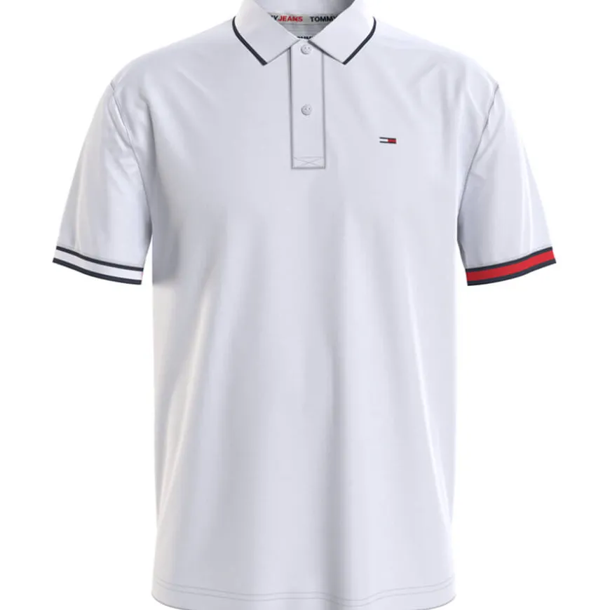 Polos Tommy jeans Tjm Reg Flag Cuffs Polo