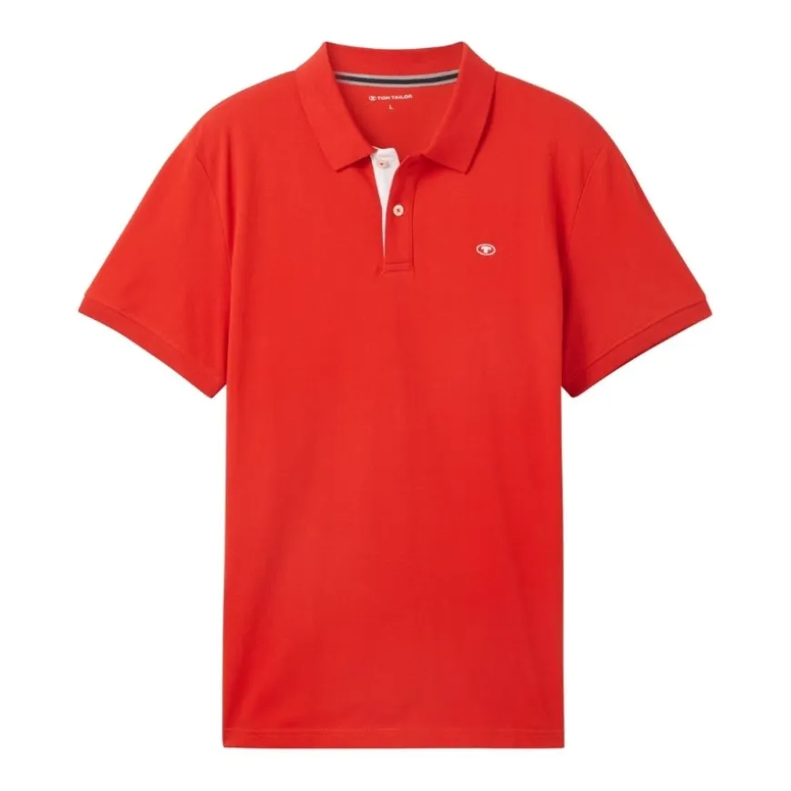 Polos Tom tailor Basic Polo With Contrast