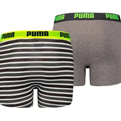 Puma Boys Basic Boxer Printed Stripe 2P