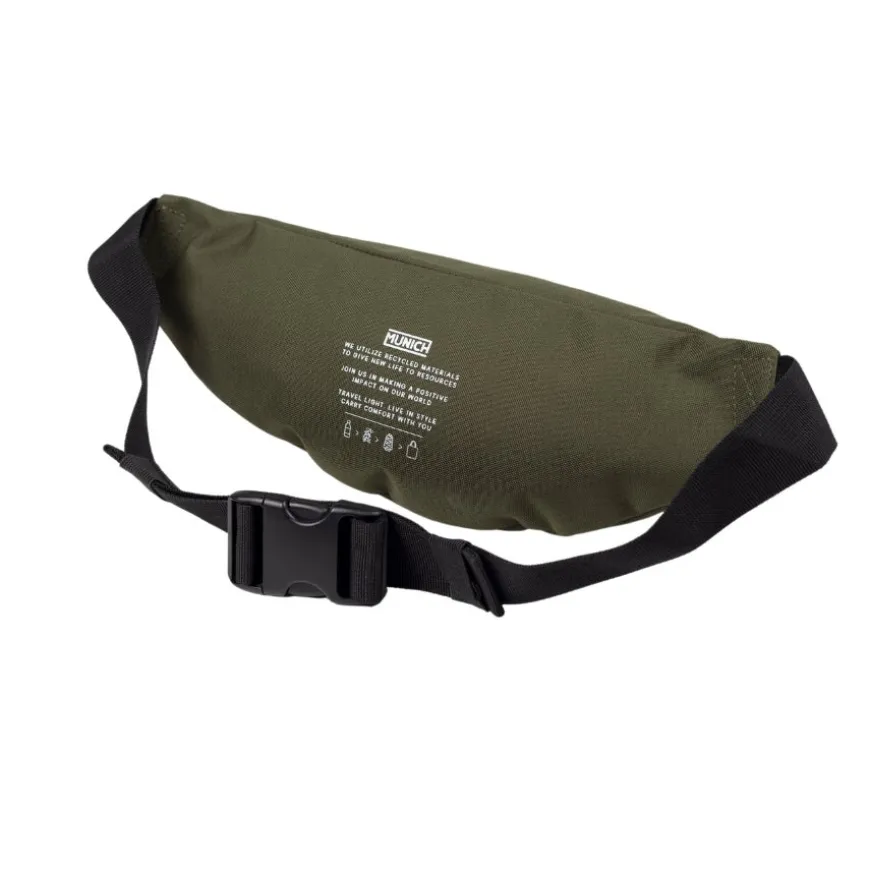 Riñoneras Munich Gym Sports Recycled Fannypack C Khaki