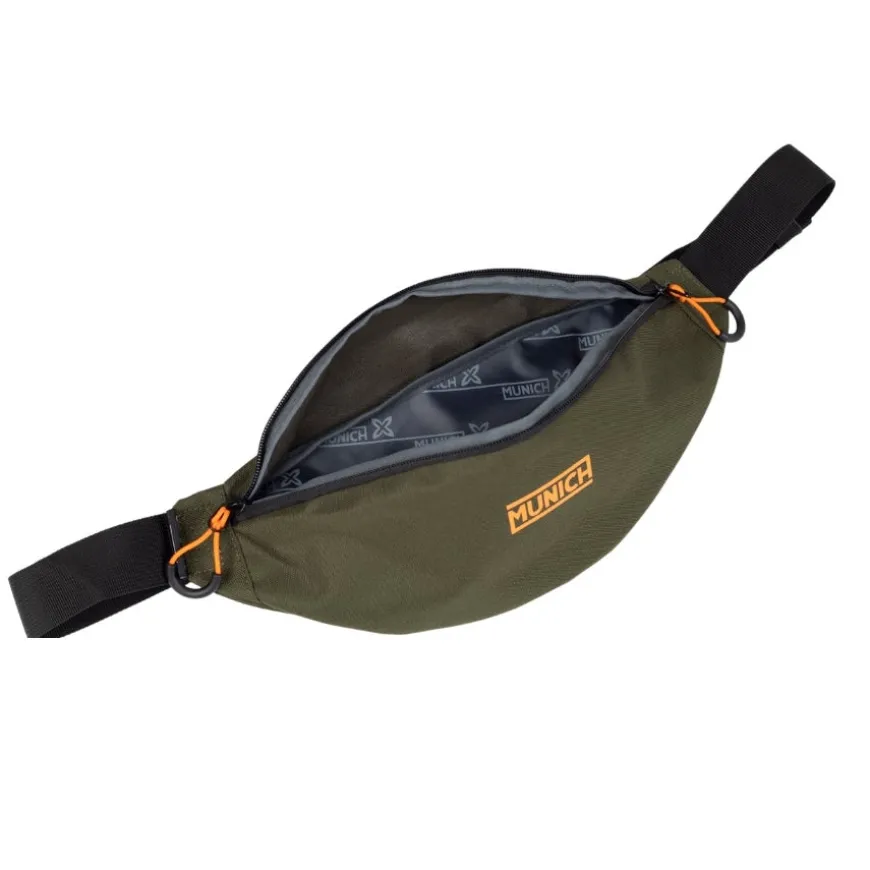 Riñoneras Munich Gym Sports Recycled Fannypack C Khaki