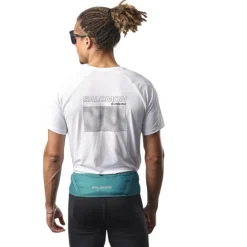 Riñoneras Salomon Pulse Belt Tahitian Tide Glacier Gray