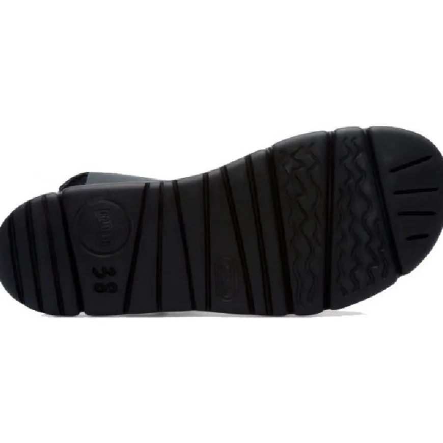 Sandalias Camper Corbu Romero OrugaS.Negro-Bio Negro
