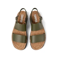 Sandalias Camper Corbu Romero OrugaS.Negro-Bio Negro