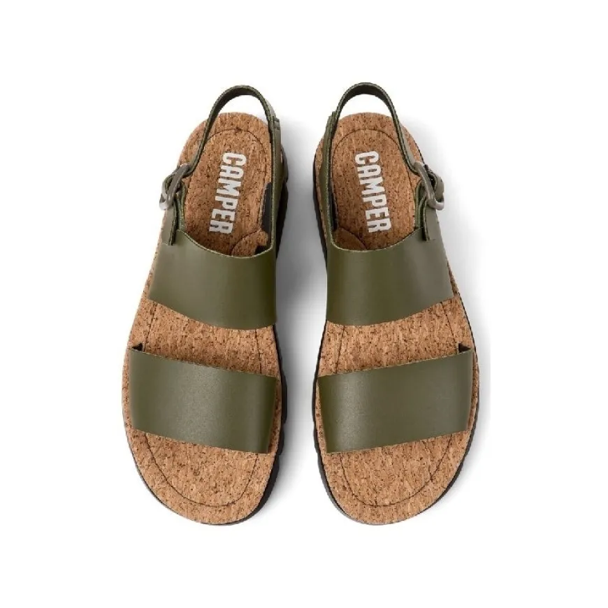 Sandalias Camper Corbu Romero OrugaS.Negro-Bio Negro